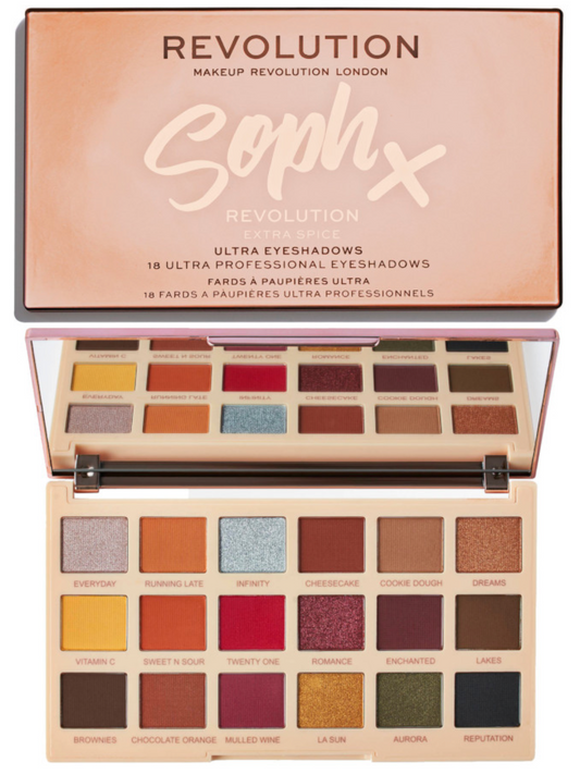 Revolution Soph X Extra Spice Ultra Eyeshadows