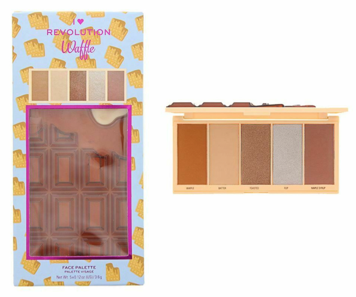 Revolution Waffle Face Palette